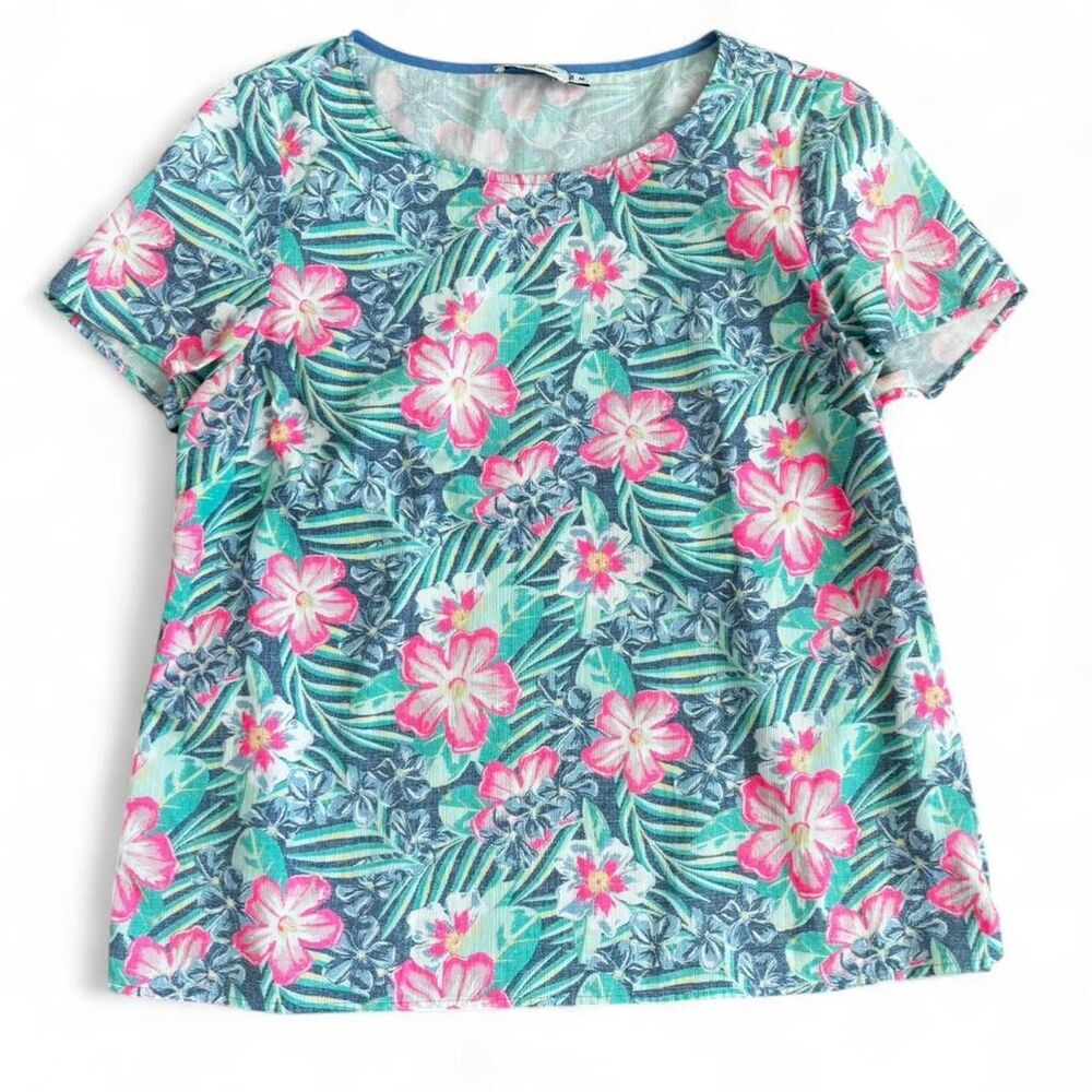Vineyard Vines multicoloured floral top Size M